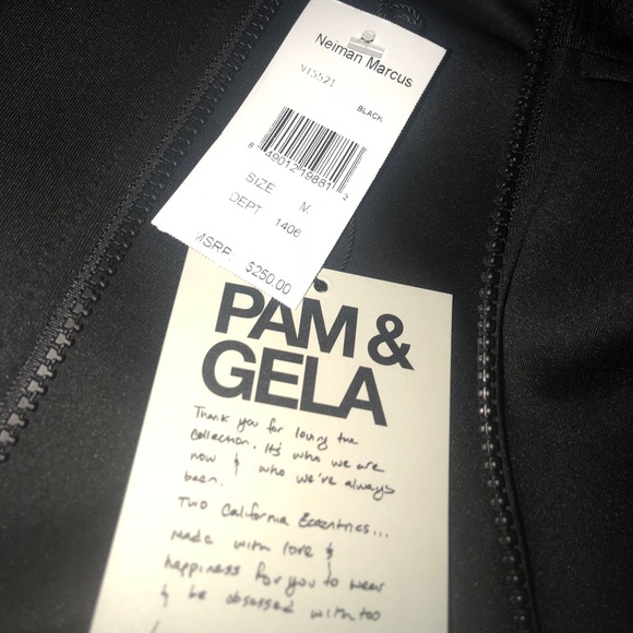 Pam & Gela “Metallic stripe track jacket” - Picture 6 of 8